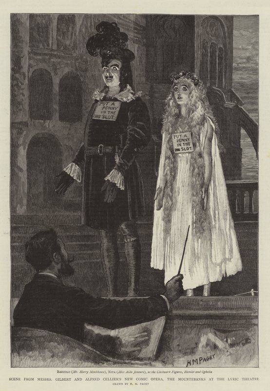 Scena da Messers Gilbert e Alfred Cellier