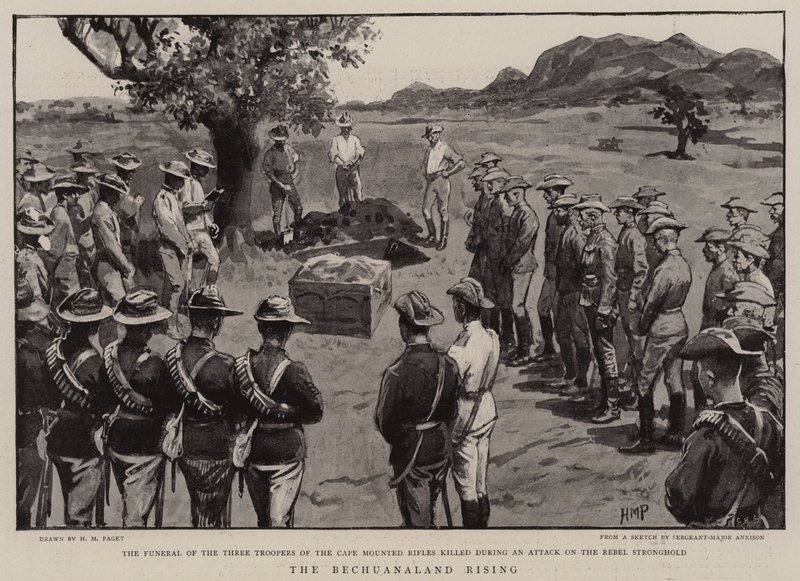 La rivolta del Bechuanaland da Henry Marriott Paget