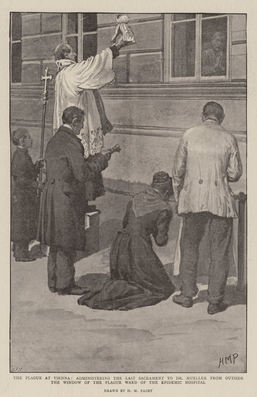 La peste a Vienna, amministrazione dell