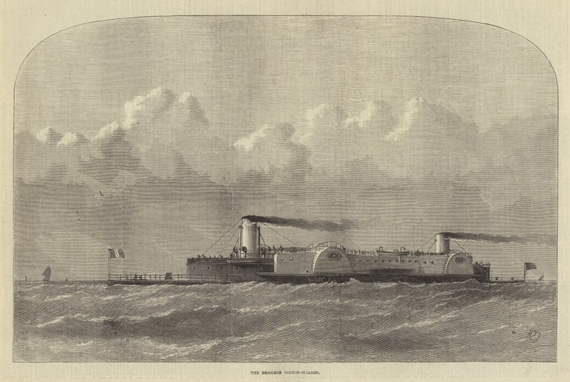 Il salone-steamer Bessemer da Henry Spernon Tozer
