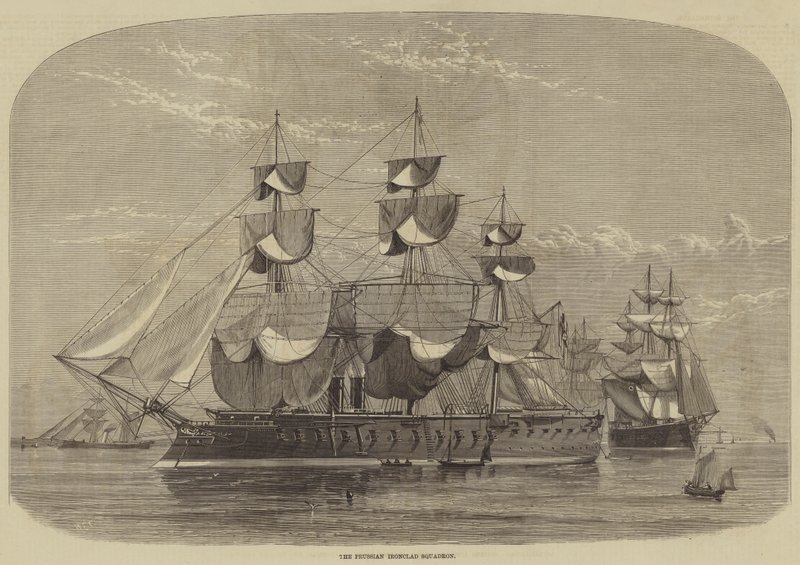 La squadra corazzata prussiana da Henry Spernon Tozer
