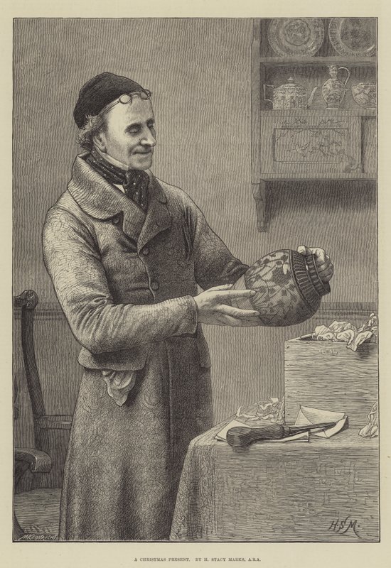 Un regalo di Natale da Henry Stacey Marks