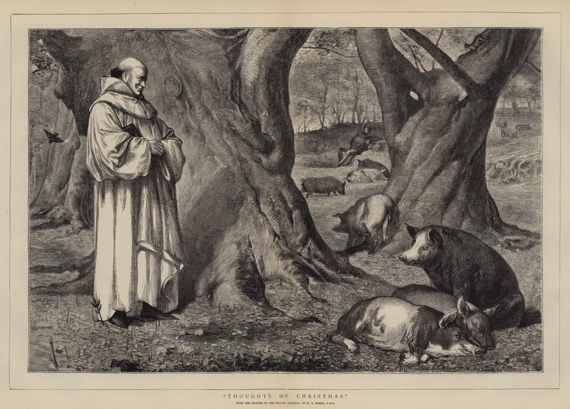 Pensieri di Natale da Henry Stacey Marks