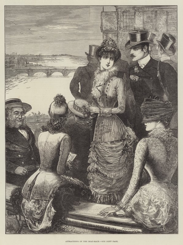 Attrazioni della gara di barche da Henry Stephen Ludlow