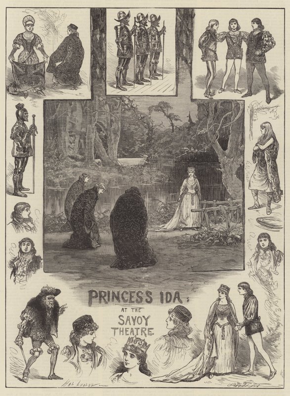 Principessa Ida al Savoy Theatre da Henry Stephen Ludlow