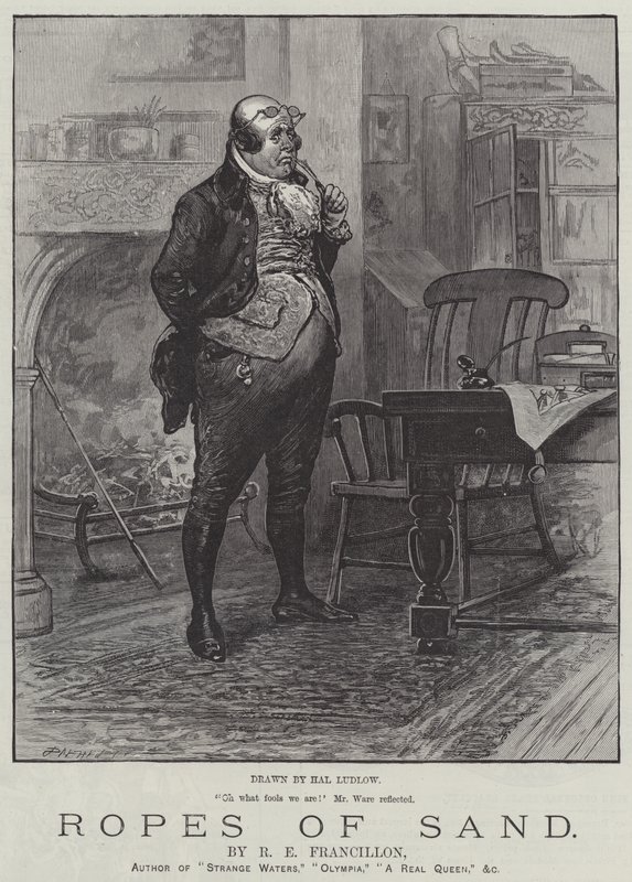 Corde di sabbia, di R E Francillon da Henry Stephen Ludlow