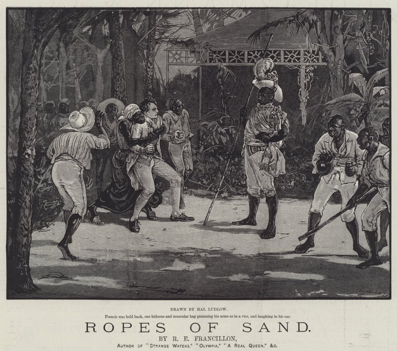 Ropes of Sand, di R E Francillon da Henry Stephen Ludlow