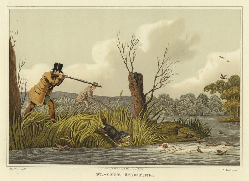 Caccia al Flacker da Henry Thomas Alken