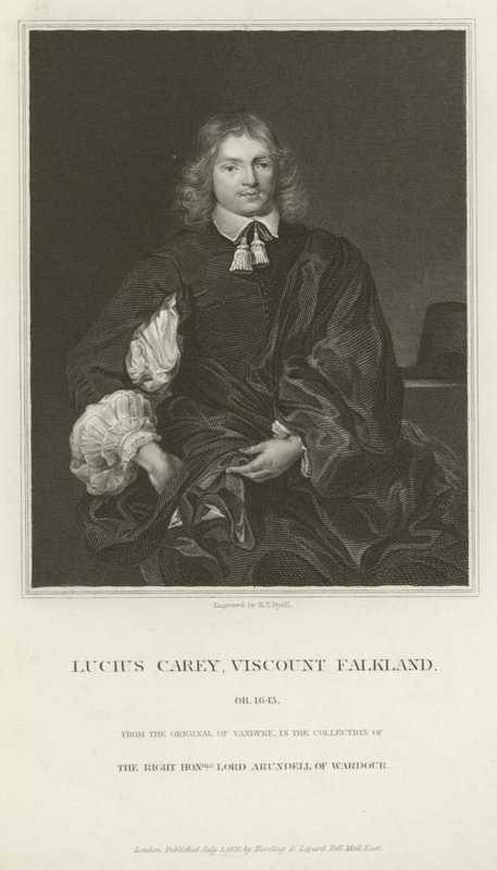 Lucius Cary, Visconte Falkland da Henry Thomas Ryall