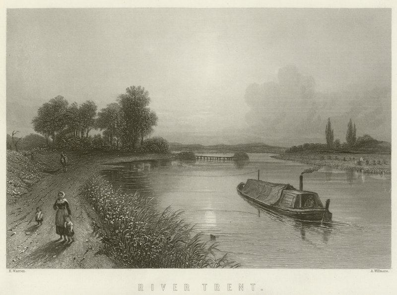 Fiume Trent da Henry Warren