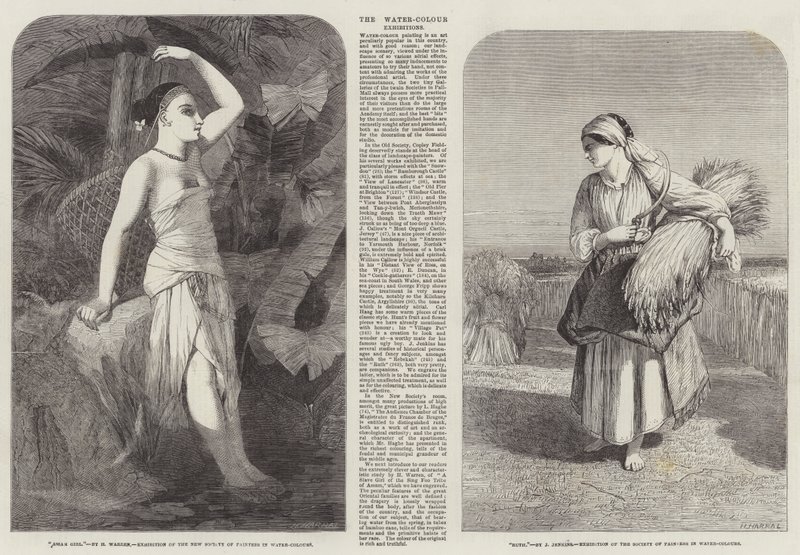 Le esposizioni di acquerelli da Henry Warren