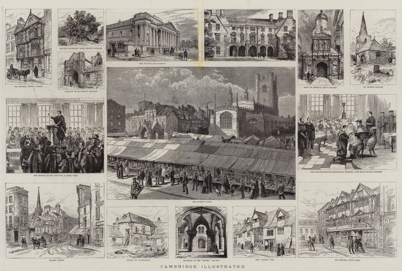 Cambridge Illustrata da Henry William Brewer