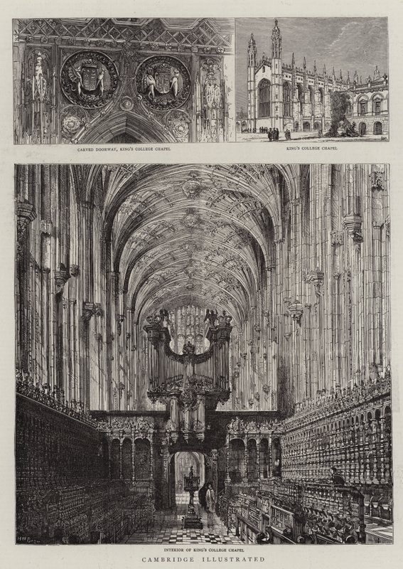 Cambridge Illustrata da Henry William Brewer