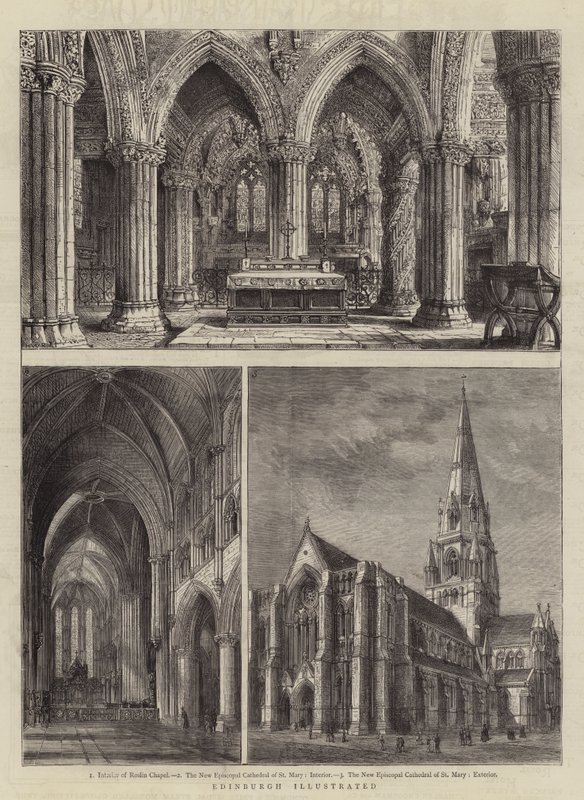 Edimburgo Illustrata da Henry William Brewer