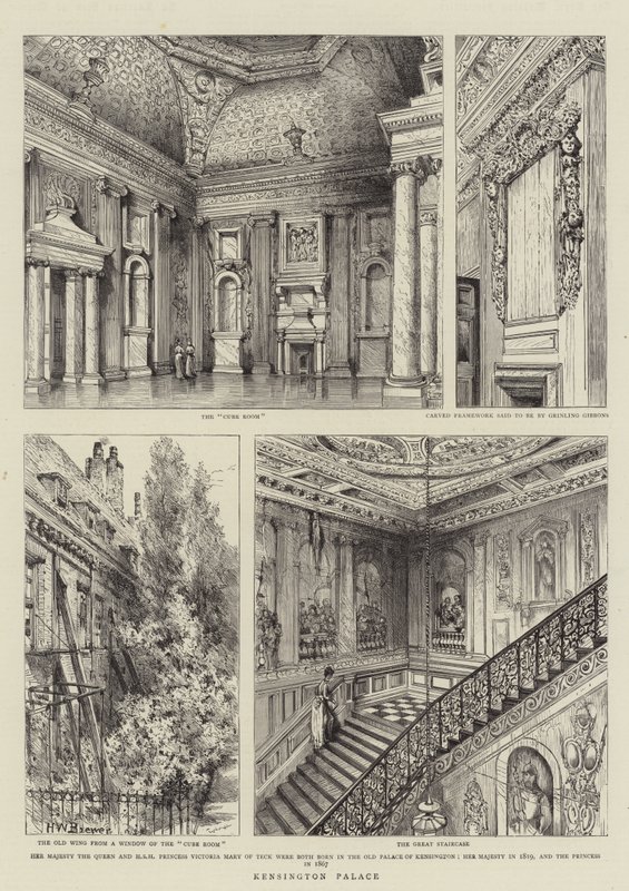 Palazzo di Kensington da Henry William Brewer