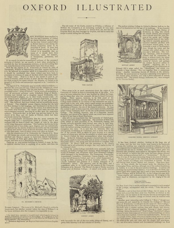Oxford Illustrato da Henry William Brewer