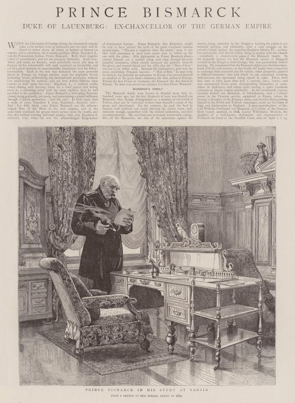 Principe Bismarck da Henry William Brewer