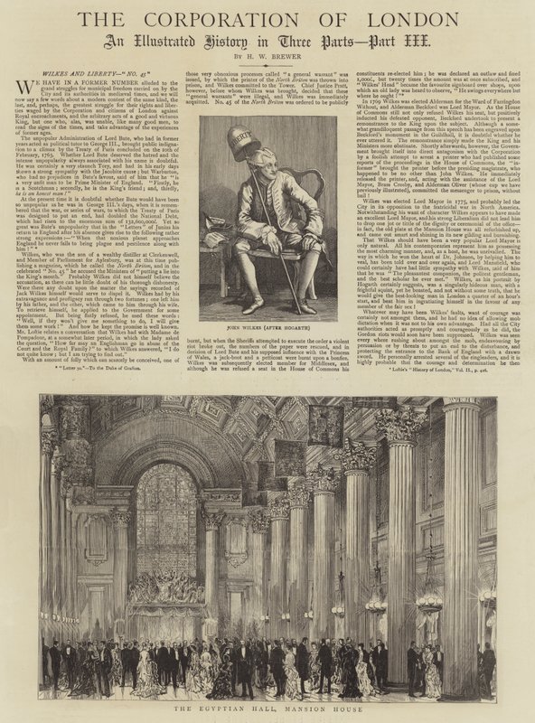 La Corporazione di Londra da Henry William Brewer