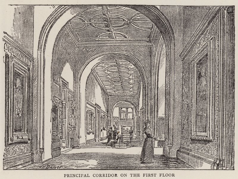 La nuova Galleria Nazionale dei Ritratti da Henry William Brewer