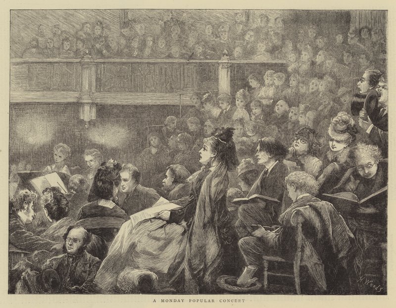 Un concerto popolare del lunedì da Henry Woods