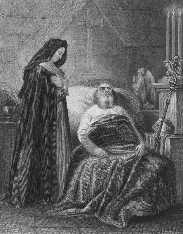 La Morte di San Patrizio da Henry after Warren