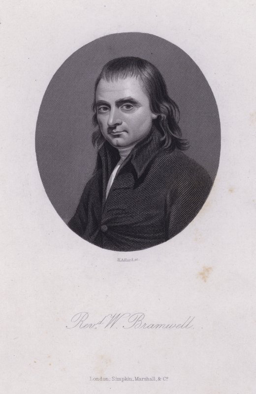 William Bramwell, predicatore metodista inglese (incisione) da Henry Adlard