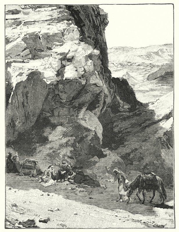 Ombra di una grande roccia, vicino a War Sabo da Henry Andrew Harper