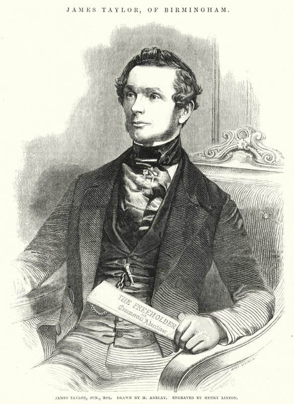 James Taylor (incisione) da Henry Anelay