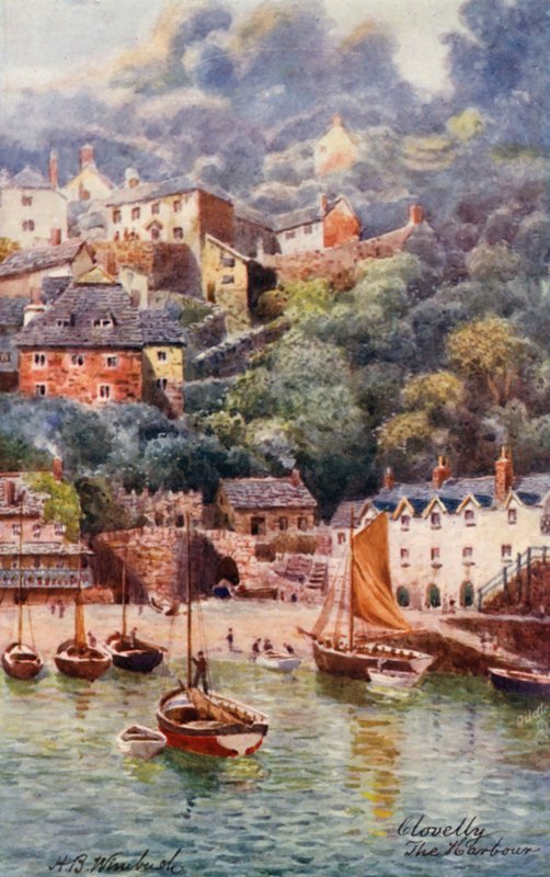 Il Porto, Clovelly da Henry B. (after) Wimbush