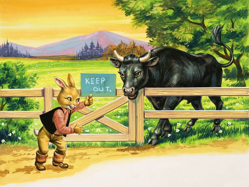 Coniglio orso da Henry Charles Fox