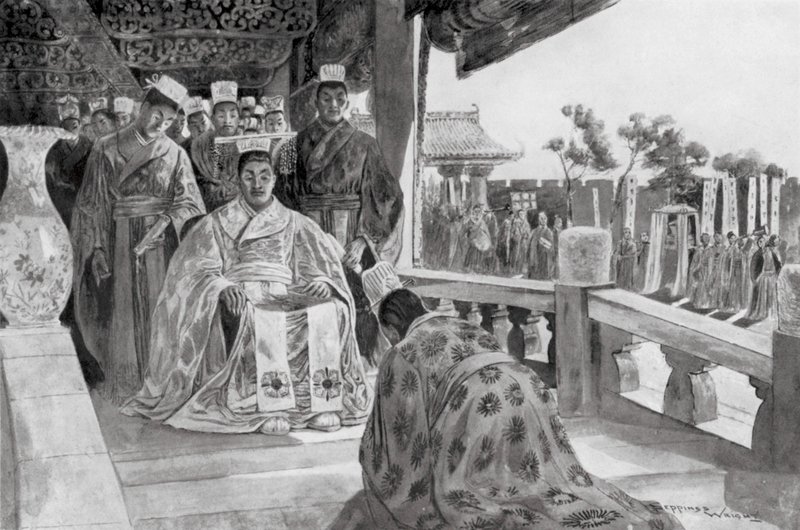 Han Yu presenta il suo memoriale da Henry Charles Seppings Wright