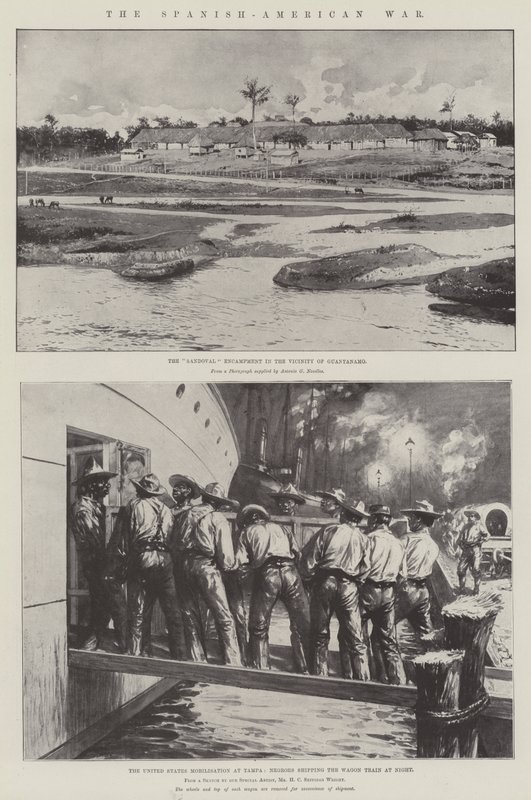 La guerra ispano-americana da Henry Charles Seppings Wright