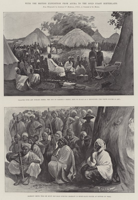 Con la spedizione britannica da Accra all