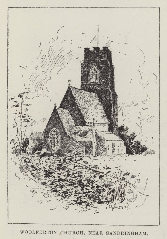 Chiesa di Woolferton, vicino a Sandringham da Henry Charles Seppings Wright
