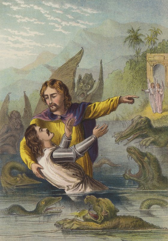 Attraversando il fiume da Henry Courtney Selous