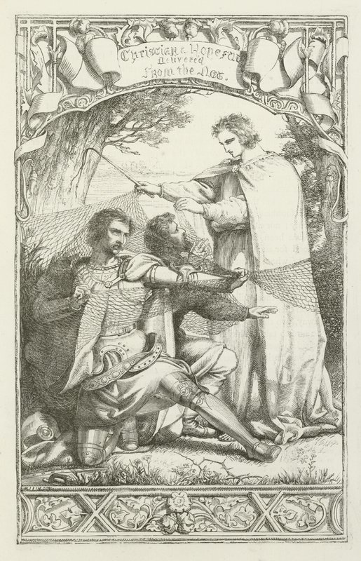Illustrazione per Il progresso del pellegrino di John Bunyan da Henry Courtney Selous