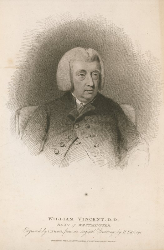 William Vincent, DD, Decano di Westminster da Henry Edridge