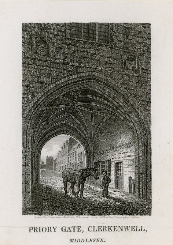 Porta di San Giovanni, Clerkenwell da Henry Gastineau