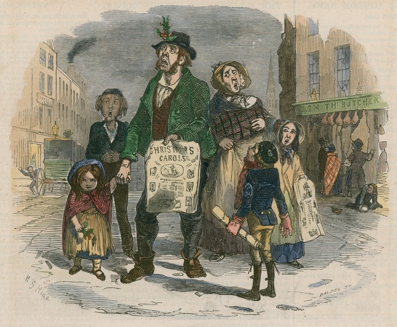 Il Canto di Natale da Henry George Hine