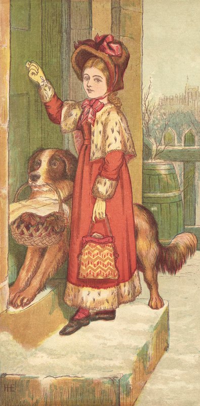 La carità della principessa (litografia a colori) da Henry Hetherington Emmerson