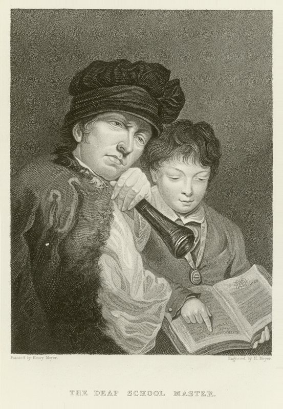 Il maestro di scuola sordo da Henry Hoppner Meyer