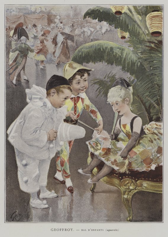 Ballo dei bambini da Henri Jules Jean Geoffroy