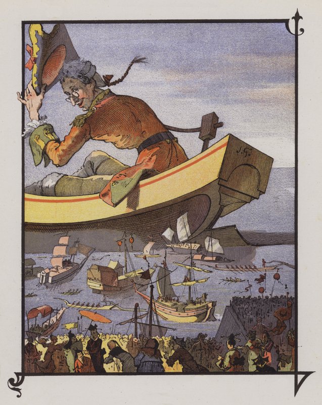 Gulliver a Lilliput da Henri Jules Jean Geoffroy