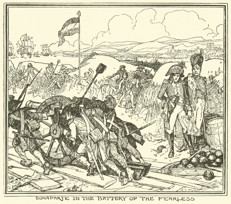 Bonaparte nella batteria degli impavidi da Henry Justice Ford
