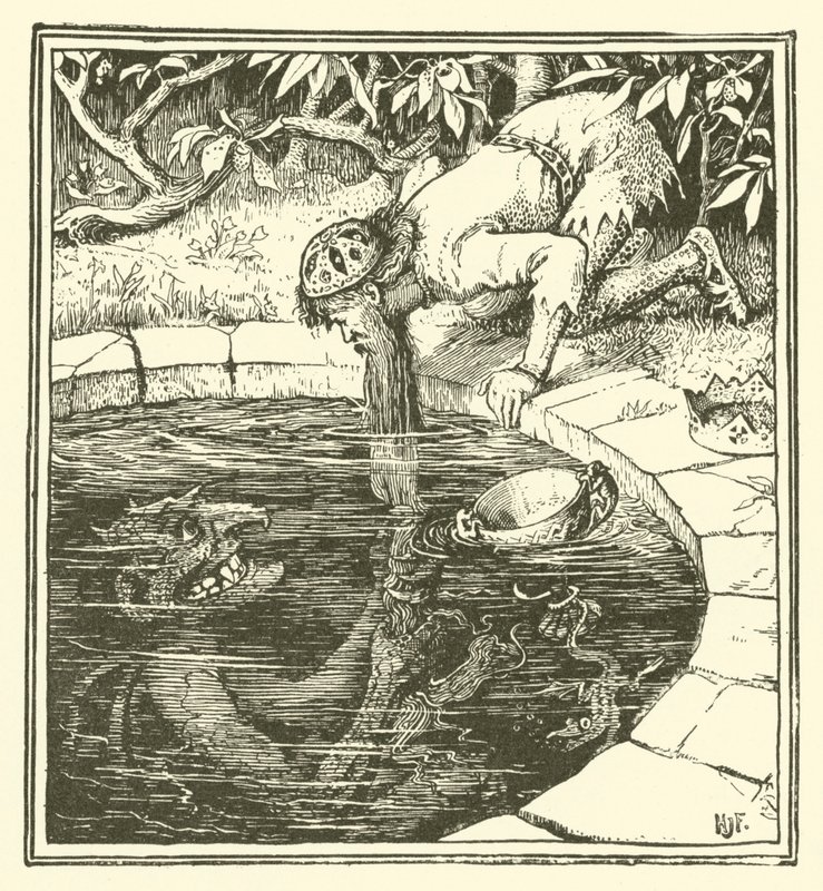 Re Kojata (incisione) da Henry Justice Ford