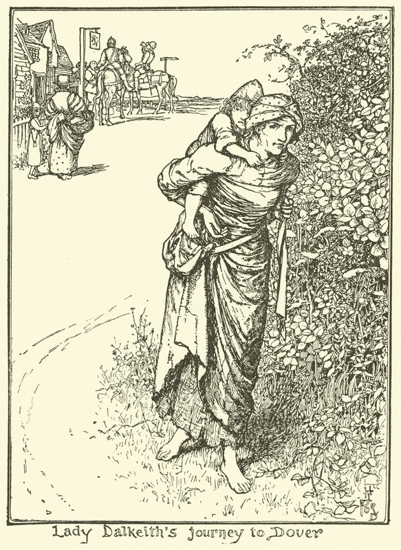 Il viaggio di Lady Dalkeith a Dover da Henry Justice Ford
