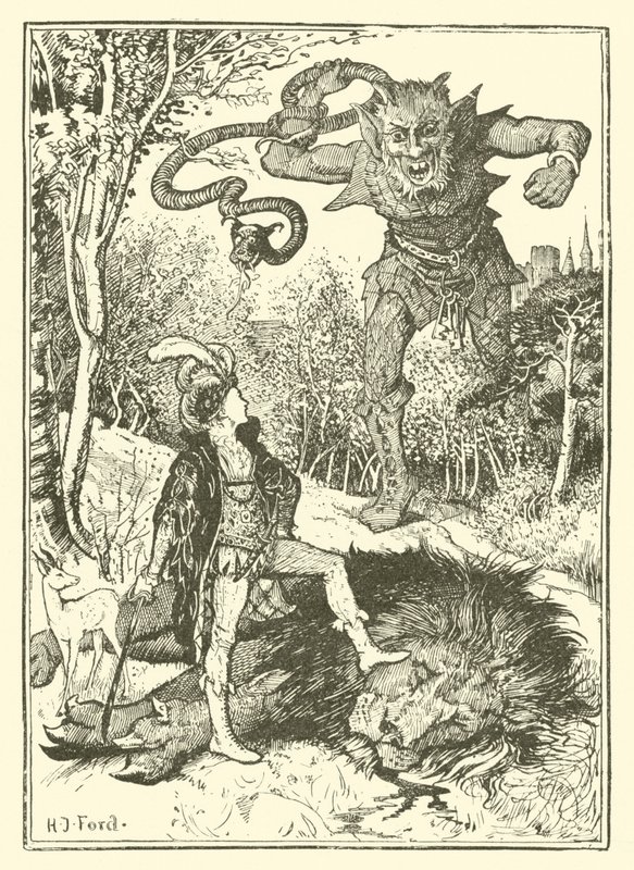 Principe Vivien e Principessa Placida da Henry Justice Ford