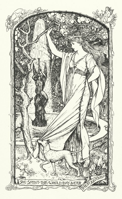 Ha passato tutta la giornata vicino alla fontana da Henry Justice Ford