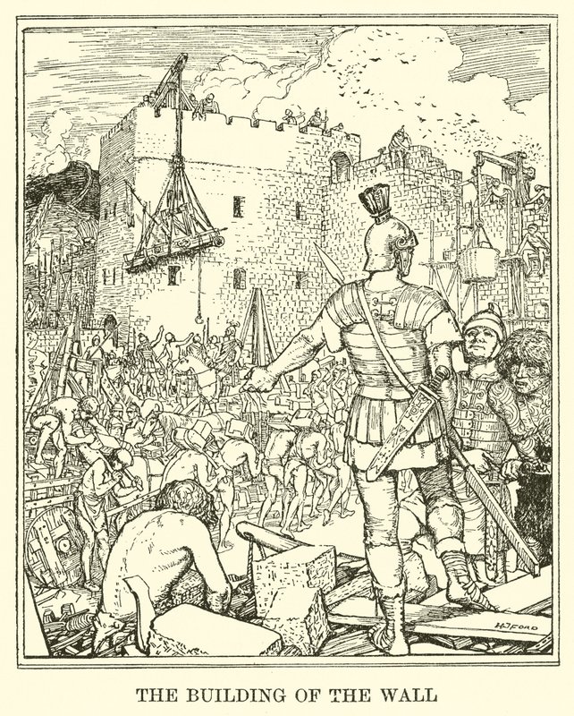 La Costruzione del Muro da Henry Justice Ford