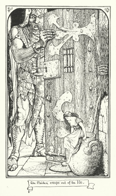 La fanciulla esce dal vaso da Henry Justice Ford